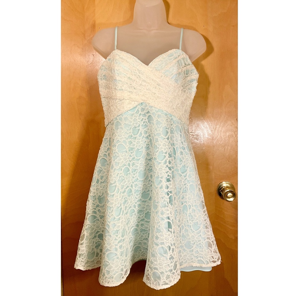 Mori Lee by Madeline Gardner Lace Party Dress